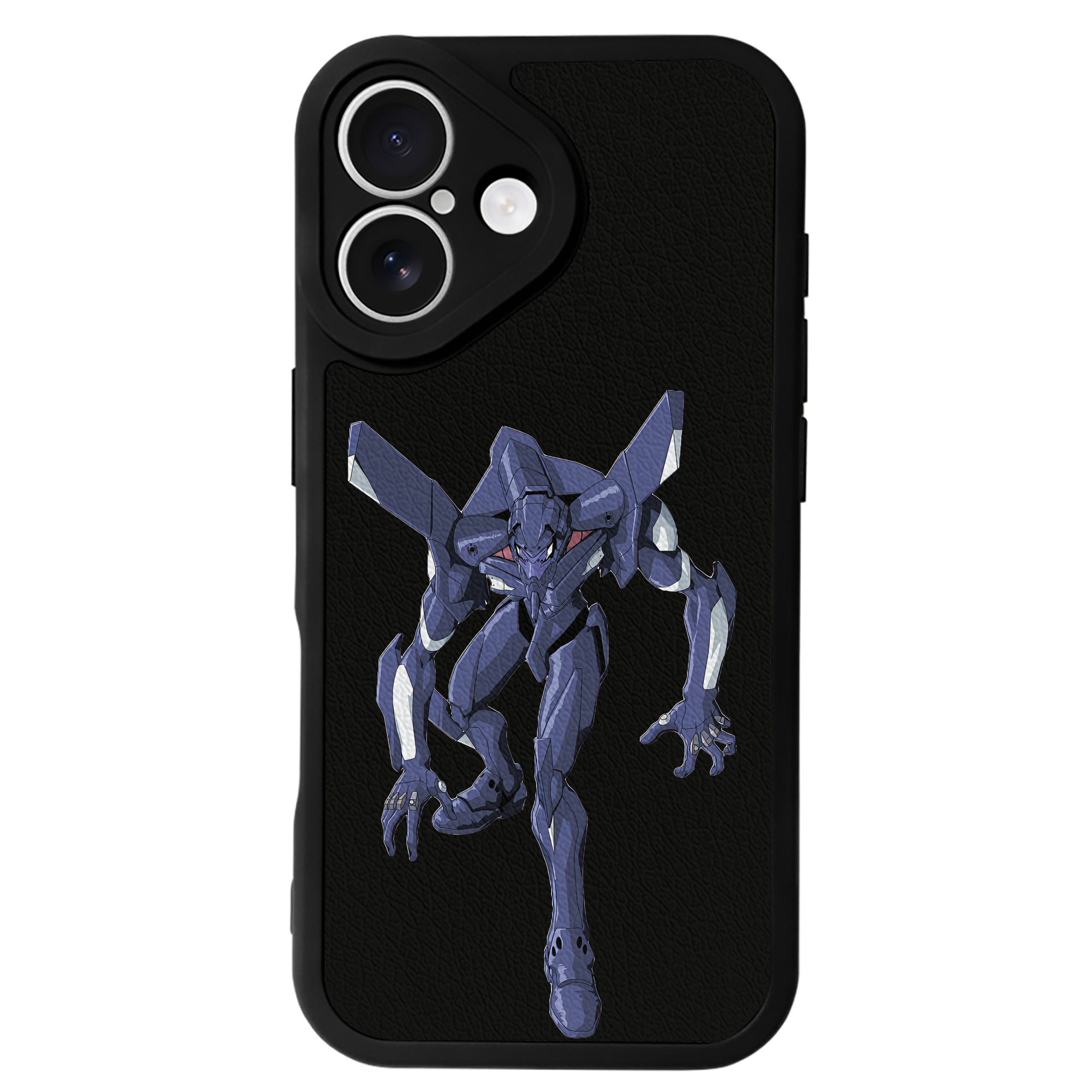 （画像用） EVA 新世紀エヴァンゲリオン 【iPhone 16シリーズ対応】シリコンスマホケース（レザー調） 材質：シリコン